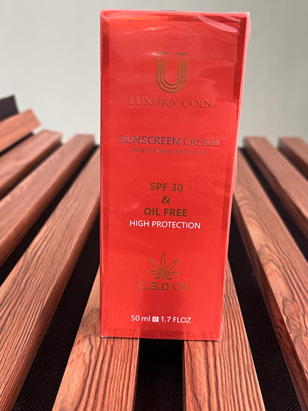 کرم ضدآفتاب spf30 و spf50 لاکچری کوین اصل فرانسه-50میل